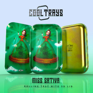 MISS SATIVA ROLLING TRAY - COOL TRAYS
